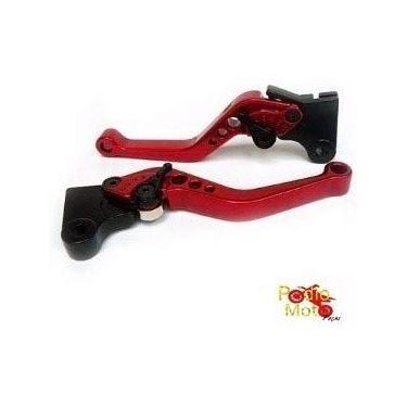 Imagem de Manete Esportivo Regulagem Xre Tornado Falcon Bros Vermelha