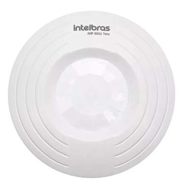 Imagem de Sensor de Presença Infravermelho Ivp 3011 Teto Intelbras Com Fio Passivo, Distância de Detecção Ajustável e Cobertura com ângulo de 360