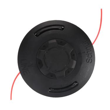 Imagem de Cabeça de aparador de aparador de grama, substituição de cabeça de aparador de plástico Acessórios para máquinas de jardim Rosca interna M10x1,25