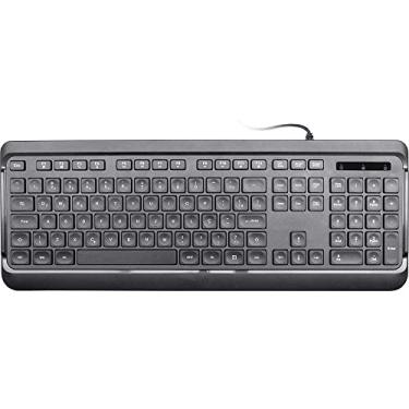 Imagem de TECLADO K-MEX KM-E728 USB PRETO ABNT2 - KME728U0001CB0X