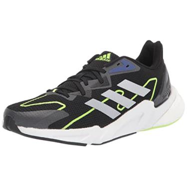 Imagem de adidas Tênis de corrida masculino X9000l2, Preto/prata fosco/verde sinal, 8.5