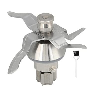 Imagem de Lamina de liquidificador apto para Vorwerk Thermomix TM31, acess¨®rios de pe?as de reposi??o de lamina de liquidificador de a?o inoxid¨¢vel apto para Vorwerk Thermomix TM31, com escova, f¨¢cil de in