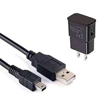 Imagem de ienzaGenCables Cabo de alimentação de carregamento USB com conjunto de adaptador de energia para Texas Instruments TI-Nspire, TI Nspire CX, TI Nspire CX CAS, TI Touchpads, TI 84 Plus C, TI 84 Plus C Silver Edition Graphing Calc