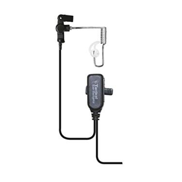 Imagem de Ear Phone Connection EP1334QR Microfone de lapela tática policial para Motorola APX6000 APX7000 XPR6550 XPR6300 XPR6350 XPR6580 e mais, preto
