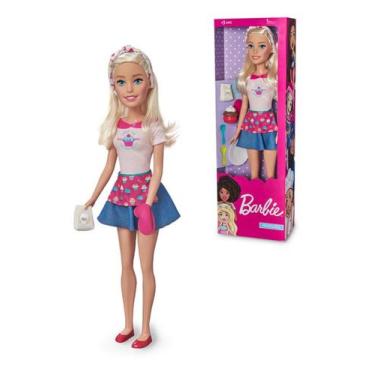 Imagem de Boneca Barbie Profissões Barbie Confeiteira 65cm Pupee 1275 - Puppe