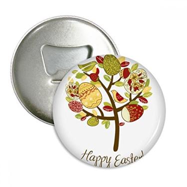 Imagem de Feliz Páscoa Festival Religião Ovo Abridor de Garrafas Imã de Geladeira Emblema Multifuncional