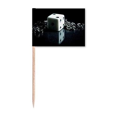 Imagem de Corrente de dados para foto de apostas de palito de dente marcadores para decoração de festa