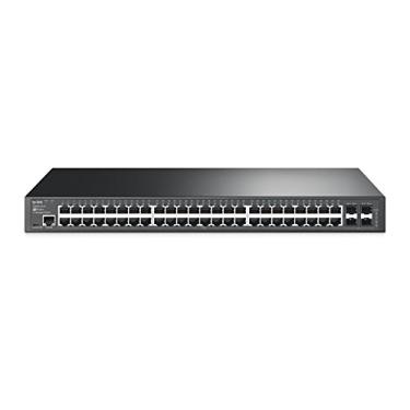 Imagem de TP-Link Switch Gigabit de 48 portas | Gerenciado L2 com porta de console | 4 compartimentos SFP | Proteção vitalícia limitada | Suporta QoS L2/L3/L4, IGMP e LAG | IPv6 e roteamento estático