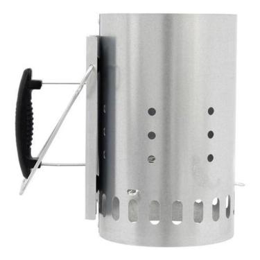 Imagem de Acendedor De Carvão Zero Esforço Sem Liquidos - Aço