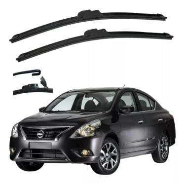 Imagem de Par Paletas Parabrisa Dianteiras Versa 2011 á 2020