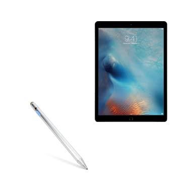 Imagem de Caneta Stylus BoxWave compatível com iPad Pro 12,9 polegadas (1ª geração 2015) (Caneta Stylus da BoxWave) - AccuPoint Active Stylus, Caneta Eletrônica com Ponta Ultra Fina - Prata Metálica