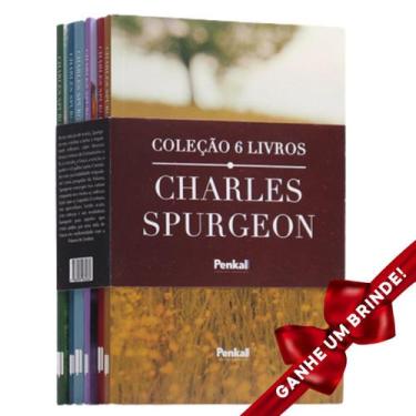 Imagem de Coleção 6 Livros  Charles H. Spurgeon Cristão Evangélico Gospel Igreja
