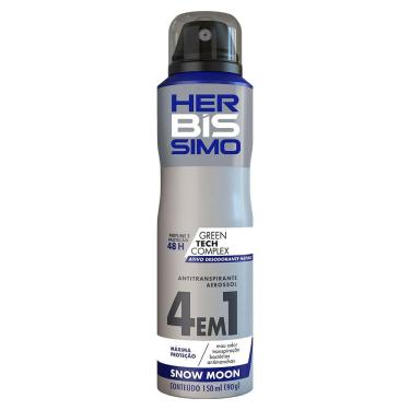 Imagem de Desodorante Aerosol Antitranspirante Herbissimo Snow Moon 150Ml