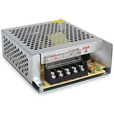 Imagem de Fonte Chaveada 10a 12v 120w Bivolt Para Câmera Dvr Cftv Fita Led Som Automotivo