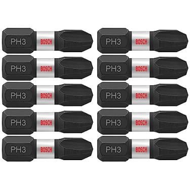 Imagem de BOSCH ITPH31B Pacote com 10 brocas Phillips nº 3 para parafusamento resistente a impactos