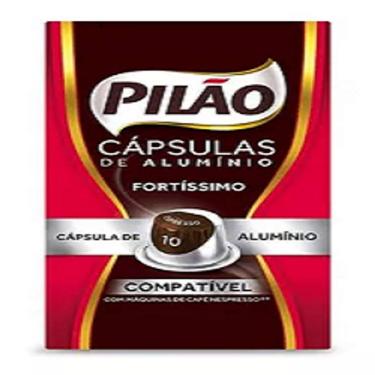 Imagem de Kit Café Pilão Nespresso 10 Fortíssimo 30 Cápsulas