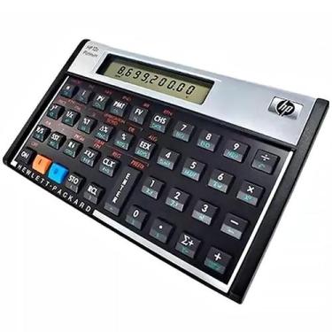 Imagem de Calculadora Financeira Com Case Hp 12C 130 Funções Platinum