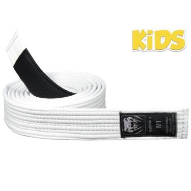 Imagem de Faixa VENUM Jiu Jitsu BJJ belt Branca ponteira infantil - venum