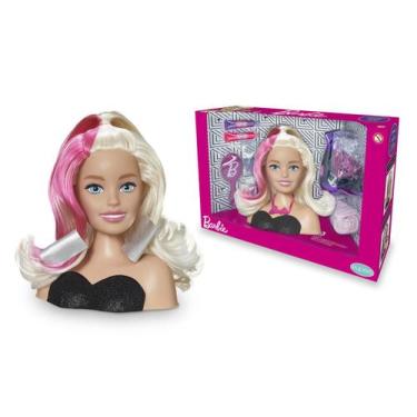 Boneca Busto Nancy Hair Super Toys Fazer Maquiagem em Promoção na Americanas