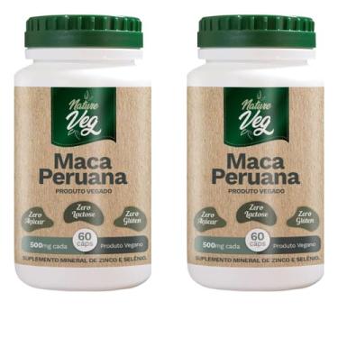 Imagem de Kit 2 Maca Peruana + Selênio + Zinco (Produto Vegano) 60 Cápsulas