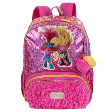 Imagem de Mochila de Costas Sestini Trolls X Sisters Colorido