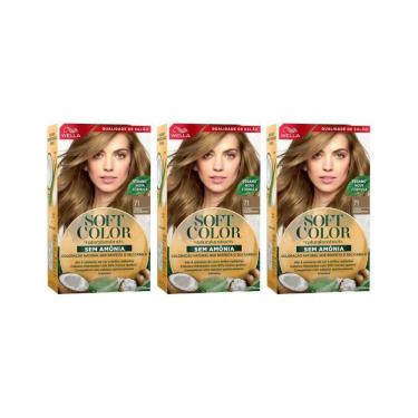 Imagem de Coloraçao Soft Color 71 Louro Acinzentado-Kit C/3Un