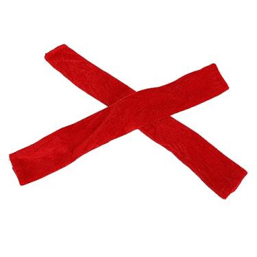 Imagem de Maçaneta do Aparelho de Cozinha, Decoração, Máquina Reutilizável, Lavável, 2 Peças, Tampa da Maçaneta da Porta da Geladeira, Gancho e Laço (Vermelho)