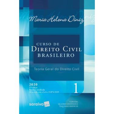 Imagem de Livro - Curso De Direito Civil Brasileiro - Vol. 1 - 37ª Edição 2020