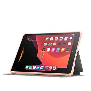 Imagem de Capa Premium Anti Impacto iPad 7 e 8 10.2 pol (2019) (2020) A2197 e A2200 A2270 A2478 c/Função Wake Sleep Cor:Rosa Tela: 10.2 pol