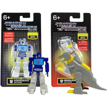 Imagem de Limited Edition Transformers 2.5" Mini Figure Collectible Twin Packs - Grimlock & Soundwave