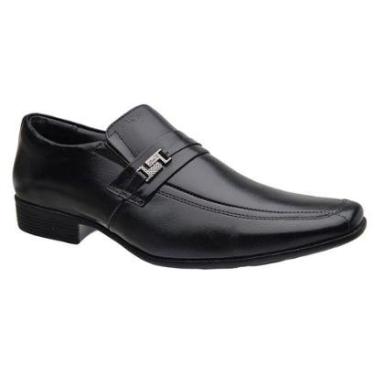 Imagem de Sapato Social Couro Jota Pe Preto Air 45022-Masculino