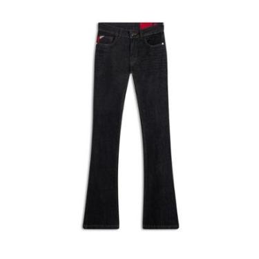 Imagem de Calça Jeans Dark Forest Classic New Flare 38d- lav.stone c/ 3d 34-Feminino