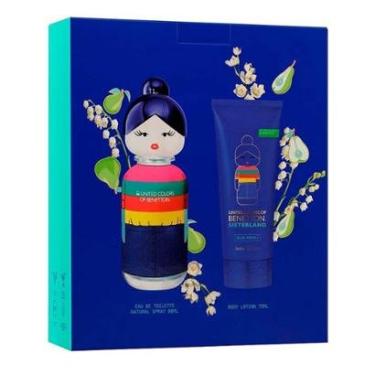 Imagem de Benetton Blue Neroli Sisterland Kit - Perfume Feminino EDT + Body Spray kit-Unissex