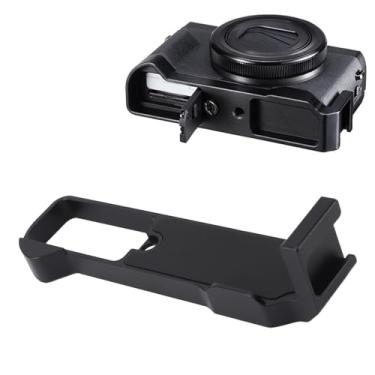 Imagem de L Placa de Suporte para Câmera G7x Mark Iii, Placa de Montagem de Luz Led de Vídeo de Microfone de Liga de Alumínio Com Sapata Fria