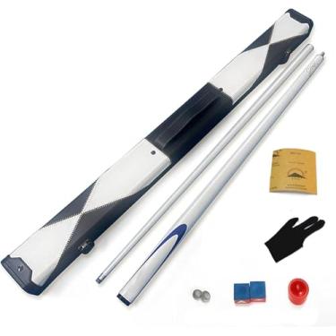 Imagem de CQBXRD Bastões de taco de bilhar de bordo canadense, taco de sinuca de bilhar, bastões de mesa de sinuca para bar de casa para homens e mulheres, tacos de sinuca de madeira (tacos de sinuca +