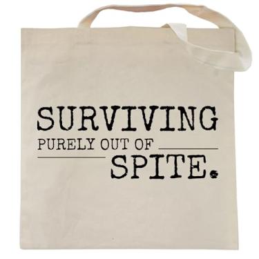 Imagem de Pet Studio Art Sacolas - peculiares - engraçadas - humor adulto da Spicy Kitten Designs, Surviving Purely Out Of Spite, One Size