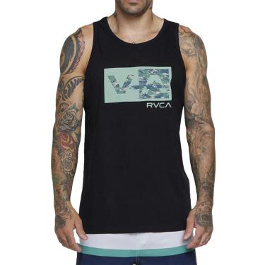 Imagem de Regata RVCA Balance Box Military SL SM25 Masculina Preto