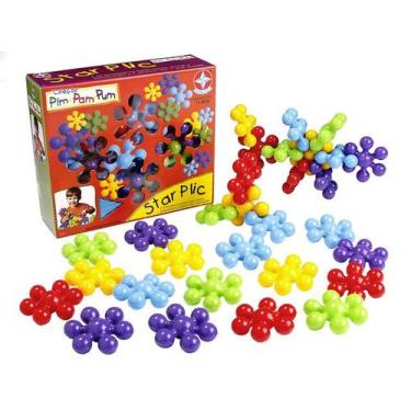 Imagem de Blocos de montar Star Plic 30 peças - Estrela 1001104000004
