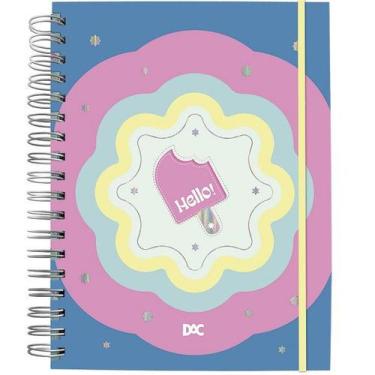 Imagem de Caderno SMART Universitario Hello Picolé 80 Folhas DAC 4064