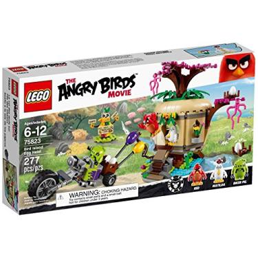 Imagem de LEGO Angry Birds 75823 Bird Island Egg Heist Building Kit (277 Piece)
