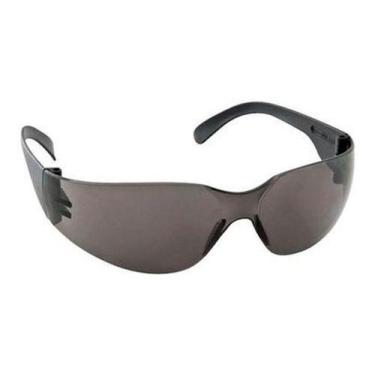 Imagem de Oculos De Sol Proteção Segurança Fume Escuro Preto Epi - KALIPSO