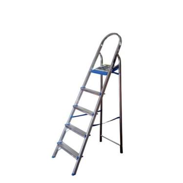 Imagem de Escada Alumínio 5 degraus - Líder Escadas