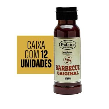 Imagem de 12 UNID - Molho Barbecue Poletto 280g