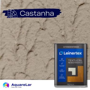 Imagem de Textura Textucril Leinertex 23Kg, CASTANHA