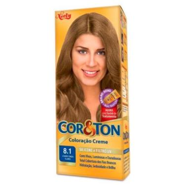 Imagem de Tintura cor & ton prof 8.1 louro cinza claro - Cor E Ton, LOURO CINZA 