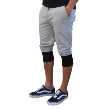 Imagem de Bermuda Moletom Saruel Skinny Masculina - Dryas - Tamanho G (44 ao 46)