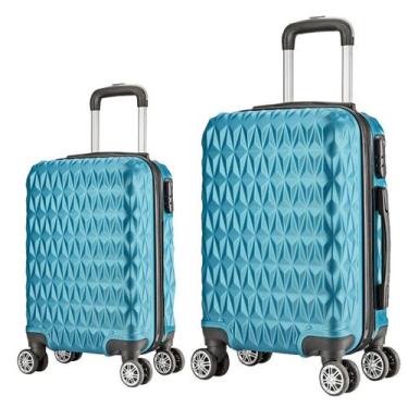 Imagem de Mala de Viagem Bordo 10kg Padrão ANAC P+ e Média Em ABS - AC74 - EAGLE