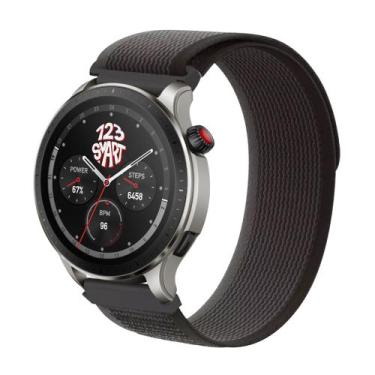 Imagem de Pulseira de Nylon Nova para GTR 4 A2166 /GTR 3 /GTR 2 /GTR 47mm - Pret