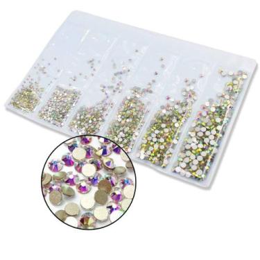 Imagem de Kit de strass cristais swarovsk 1.440 peças joia para unhas - MIX DA J