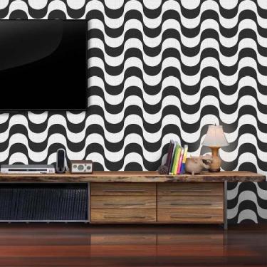 Imagem de Papel de Parede calçadão de Copacabana - QCola, 0,60 x 3,00 metros